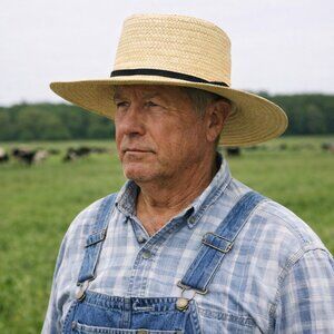 Brixton Ashley Wide Brim Straw Sun Hat Natural XS/S